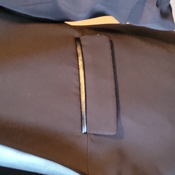 Laundry by Shelli Segal Faux Leather Trimmed Blazer - Picture 4 of 8